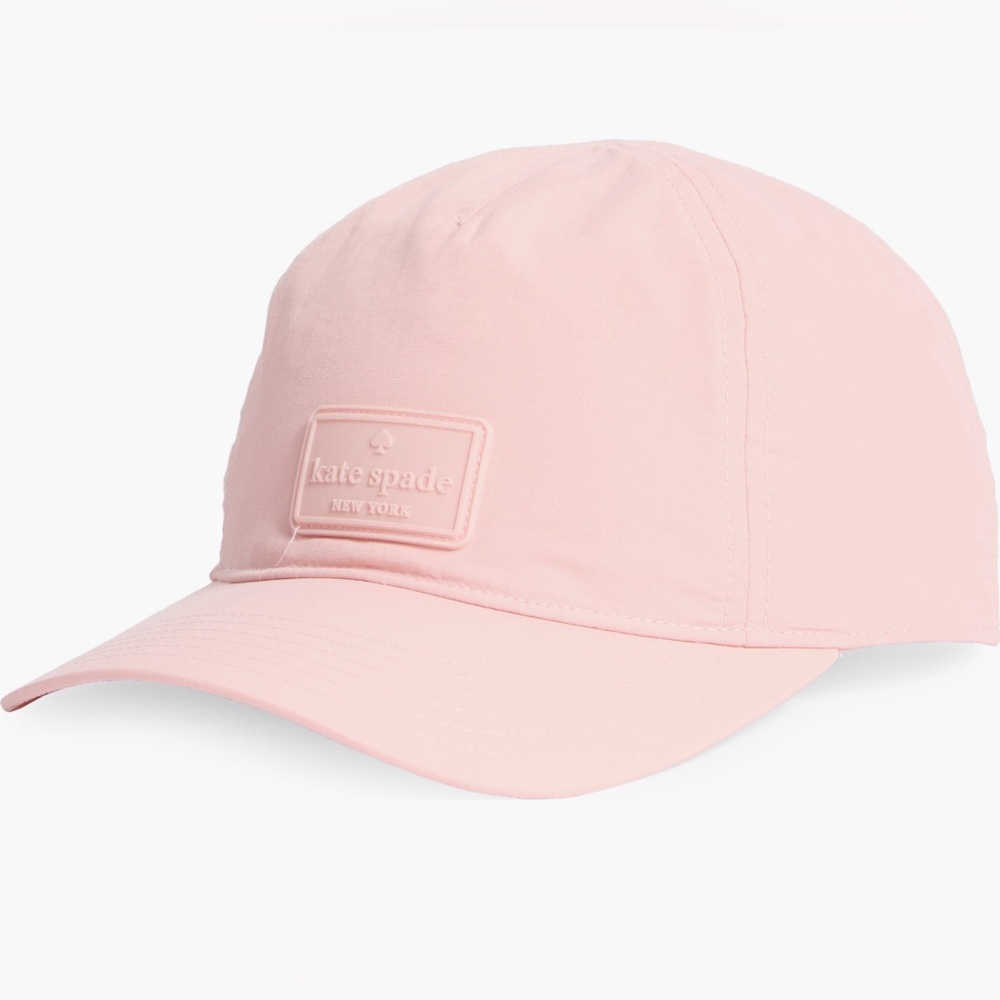 Kate Spade Logo Patch Baseball Cap in Pink